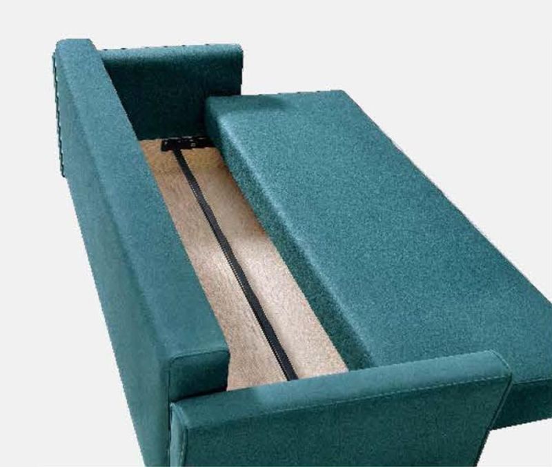 Small Apartment Living Room Multifunctional Simple Modern Bedroom Single Double Foldable Sofa Bed with Storage