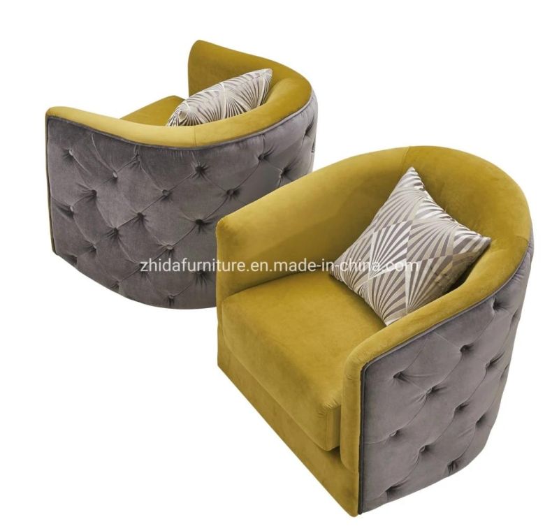 Hotel Commercial Furniture Fabric Single Seat Hotel Chair for Living Room