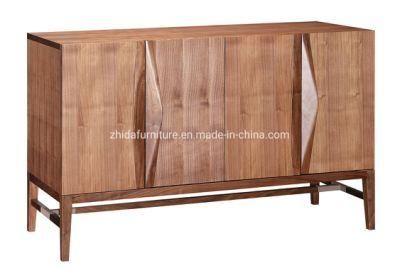 Factory Made Rectangular Wooden Living Room Cabinet