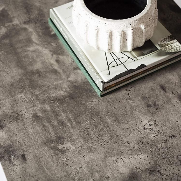 Wooden and Metal Coffee Table in Hall