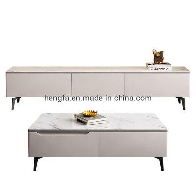 Customized Factory Living Room Furniture Adjustable Extend Metal Cabinet TV Stand