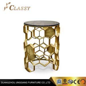 End Table Round Glass Table Modern Living Room Table