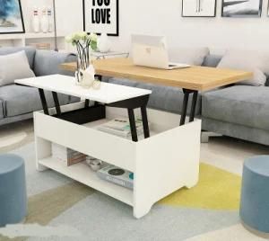 Modern Lift Coffee Table, Living Room Wooden Tea Table