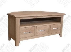 Solid Oak Corner TV Unit, Wooden TV Stands (CO5114)