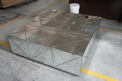 Senior and Factory Price Modern Rectangle Antique Glass Table