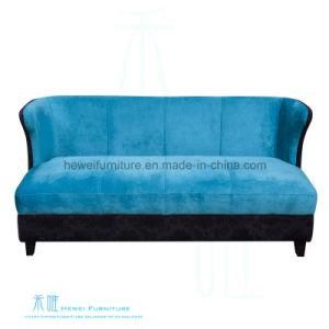 Stylish Fabric Style Living Room Velvet Sofa (HW-6708S)