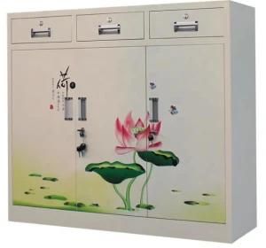 Steel Shoe Cabinet Short Cabinet Painting Cabinet Printing Cabinet