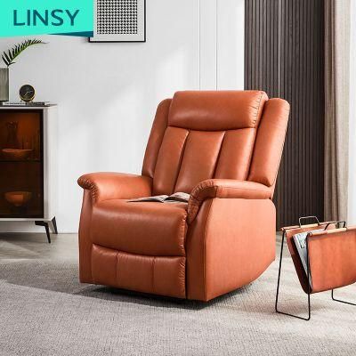 Linsy China Sponge Living Room Furniture Manual Recliner Sofa Ls316sf2