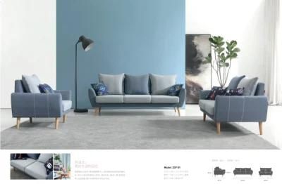 Fabric Lounge Leather Sofas and Home Furniture Modern Leather Furniture Corner Sofa TG-C207-5