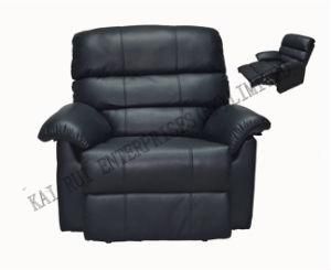 Home Furniture Black Leisure PU Sofa Functional Chair
