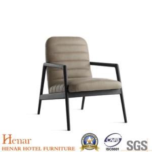 2019 Modern Hotel Furniture Solid Wood Chair for Relaxation and Waiting Areas