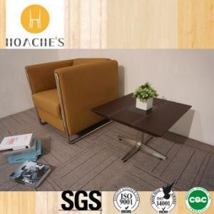 Modern Fashionable Tea Table with Stainless Steel Leg (CA02A)