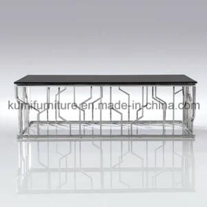 Hot Sale New Designs Coffee Table with Metal Base