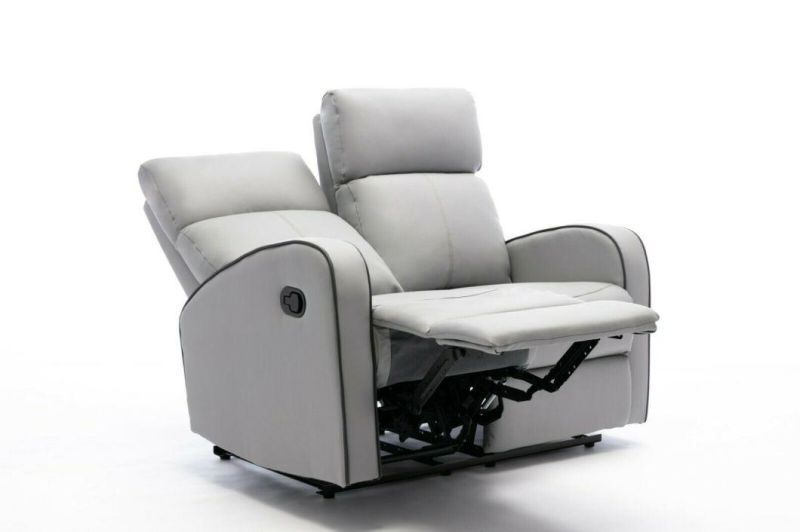 Jky Furniture High Adjustable Tech Fabric Manual Recliner Sofa Set