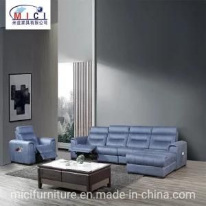 Modern Home Furniture L Shape Living Room Fabric Recliner Sofa