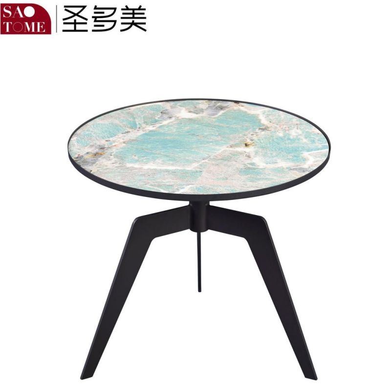 Modern Practical Hotel Living Room Furniture Wooden Round Table