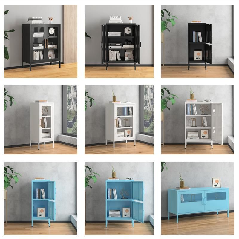 Modern TV Cabinet Cabinet TV Living Room Furniture Metal Lockers for Sale