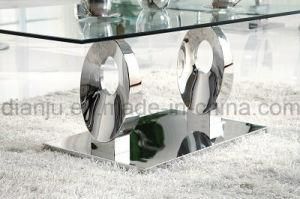 Home Furniture Hot Sale Modern Glass Coffee Table (CT6031)