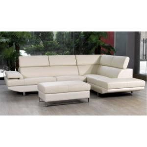 Modern Living Room Leather Corner Sofa (WD-3110)