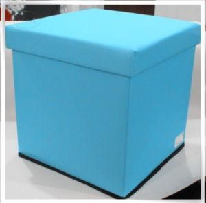 Luxury Storage Display PU Leather Ottoman Storage Bed