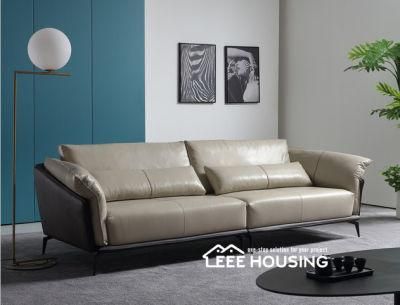 China Factory Supply Modern Contemporary Home Furniture Living Room Sofa Sectional Office Corner Sofa Set Leather Combination Sofa