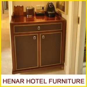 Wooden 5 Star Hotel Furniture Refrigerator Cabinet/Fridge Cabinet