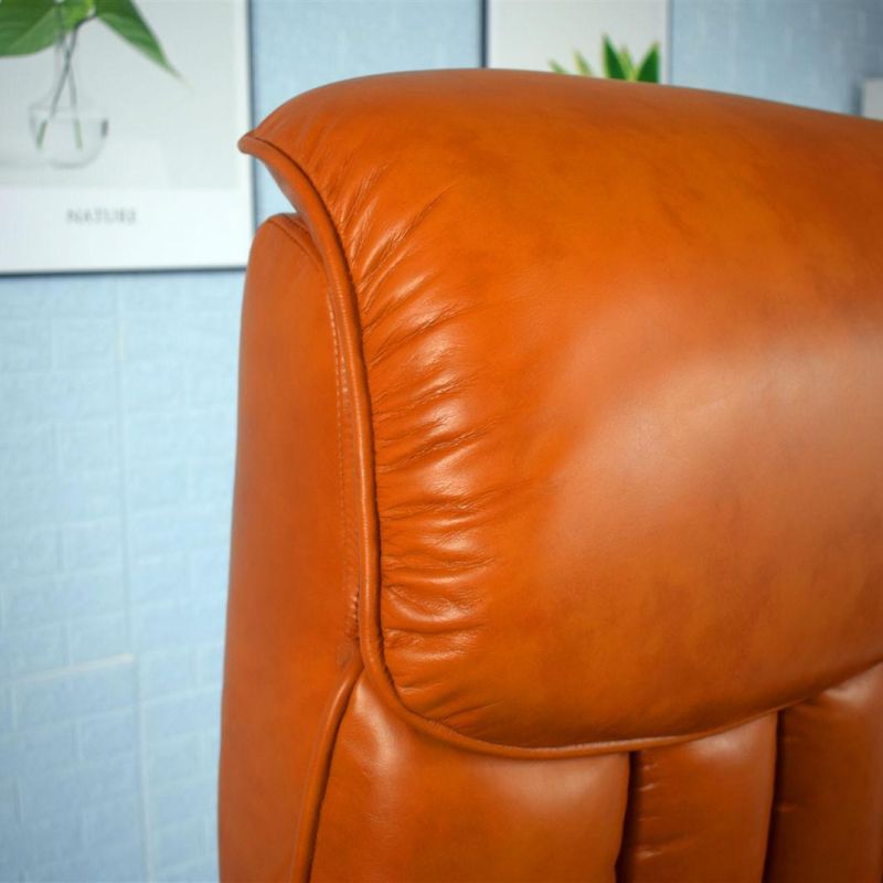 Jky Furniture Modern Design Over-Filled Leather Power Lift Chair with Reclining and Massage Functions