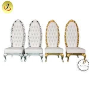 Hot Sale King Queen Throne Chairs Royal High Back Chair for Event