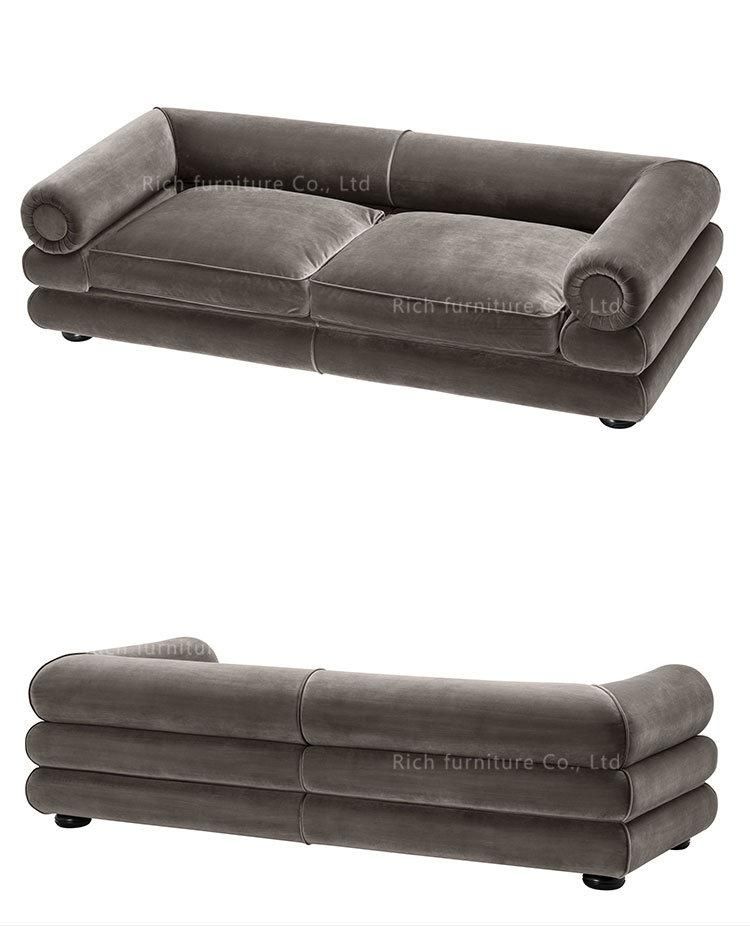 Soft Couch Modern Furniture Living Room Fabric Sofa