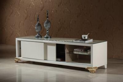 Modern White Wood TV Cabinet TV Stand
