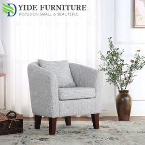 Sofa Furniture Living Room Armchair White Tub Chair Sale for Club