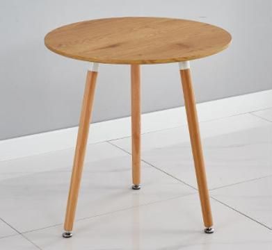 High Quality Wooden Coffee Table with Beech Legs/Round Shape