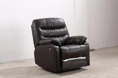 Massage Sofa Wired Remote Control Electric Aid Station Leather Recliner Sofa
