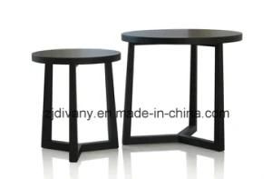 Modern Style Solid Wood Side Table Tea Table (T-71 &amp; T-72)