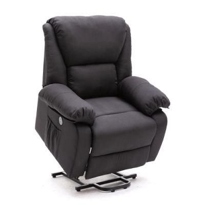 Modern Lift Sofa Chair 2 In1 Remote Control Soft Fabric Reclining with USB Charger Home Living Room Furniture