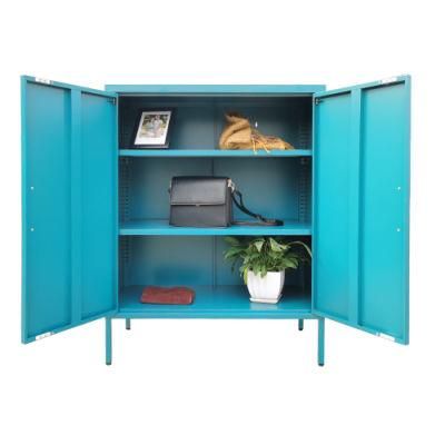 Home Modern Design Furniture Colorful Metal Multi-Functional Storage Cupboard Cabinet