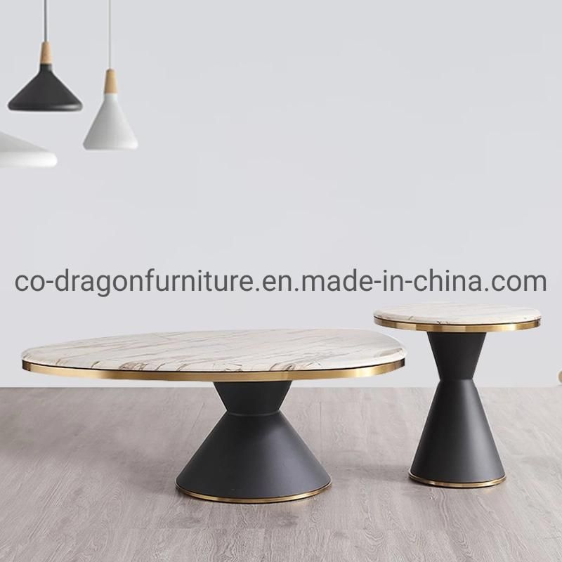 New Design Luxury Steel Coffee Table for Living Room Furniture