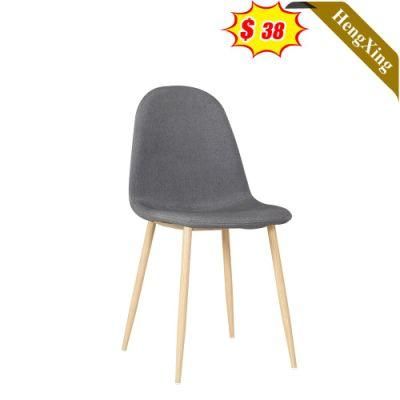 Cheap Modern Home Furniture Upholstered Fabric Dining Chair with Ash Legs