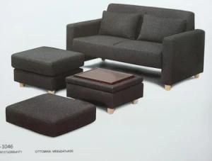 Modern Living Room Sofa, Corner Sofa with Coffee Table (WD-1046)