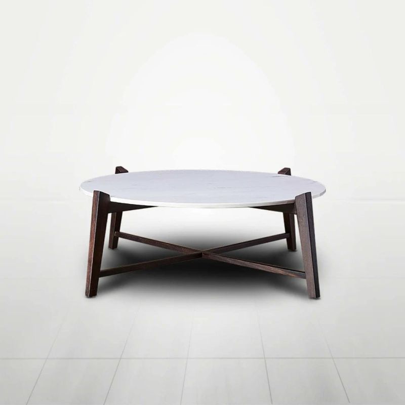 CT131A Coffee Table Natural Marble Top, Latest Design Coffee Table, Italian Design Living Room Set Furniture in Home and Hotel Furniture Custom-Made