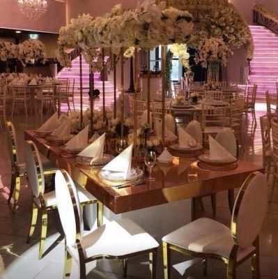 Modern Restaurant Hotel Clear White Dining Furniture Wedding Banquet Party Chiavari Chair
