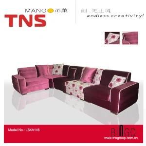 Modern Corner Sofa for Living Room Furniture (LS4A146)