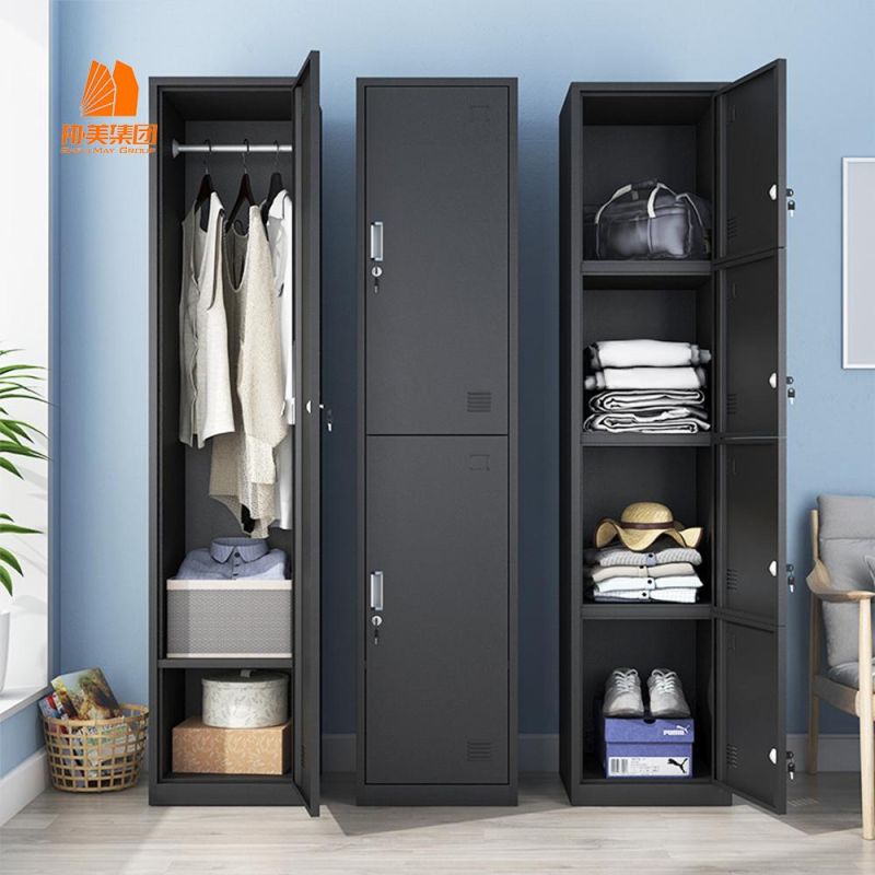 Modern Home Furniture, Living Room Metal Clothes Storage Locker.