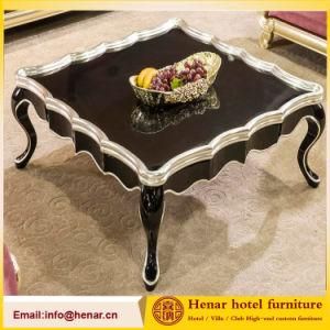 Wooden Antique Living Room Furniture Coffee Table Suqare Table