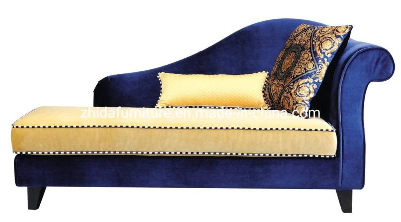 Italian Velvet Living Room Classic America Sofa for Seating Room
