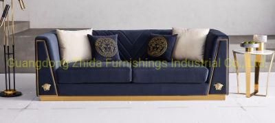 High Class Upholstered Sofa Luxury Sofa for Hotel and Home Use