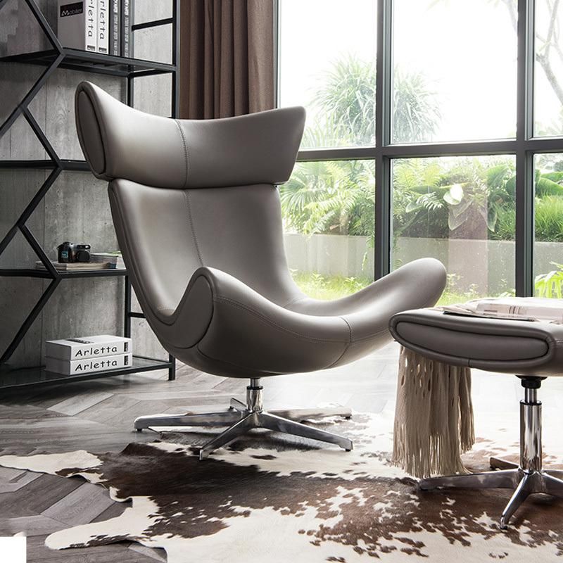 Modern Minimalist Other Leather Furniture Leather Tiger Chair