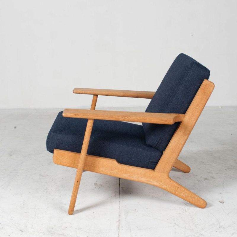 Hans Wegner Plank 1 Seater Wooden Frame Sofa Chair