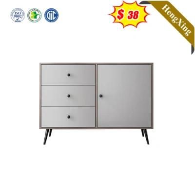 White Color Customized Size Living Room Cabinets Wooden Kitchen Cabinet with Drawers