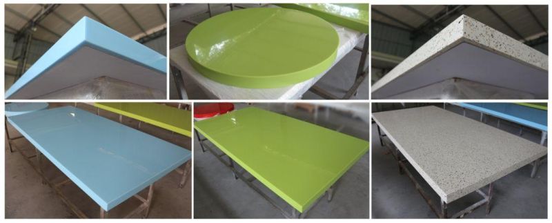 Customized Size Solid Surface Table Rectangle 2-4 People with Chairs Dining Room Table